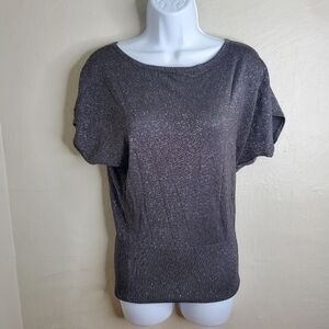 Premise Short Sleeve Sparkling Women's Small Top
